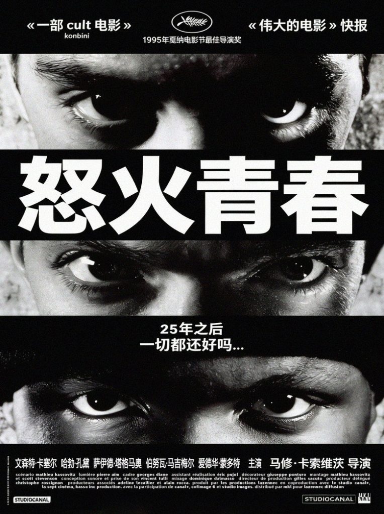 怒火青春 La Haine 1995 马修·卡索维茨 萨伊德·塔格马奥 哈勃·孔黛电影高清完整版下载