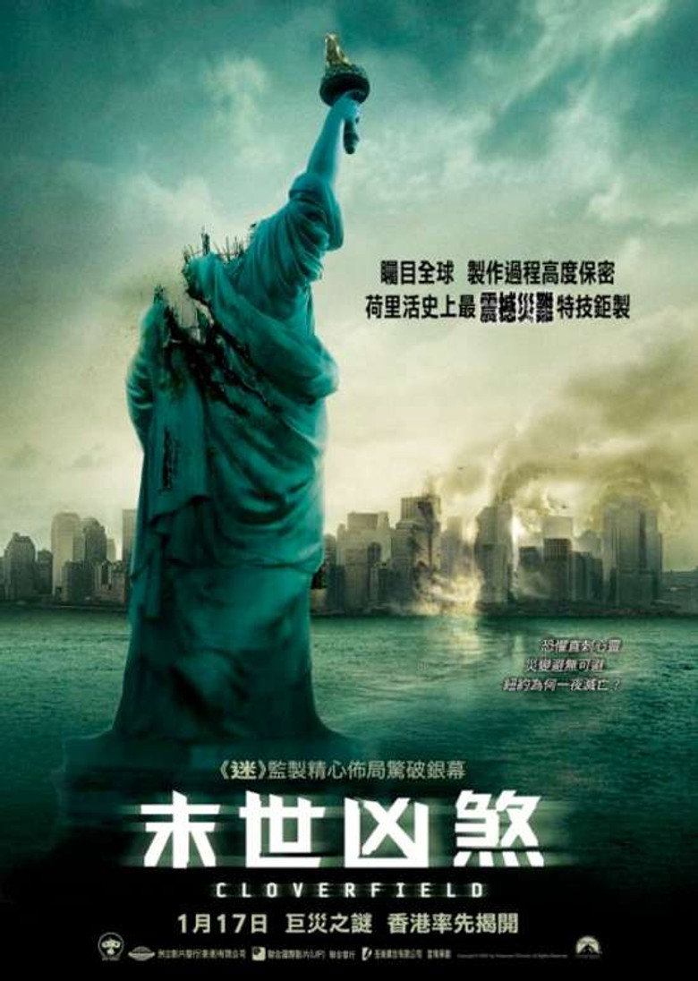 科洛弗档案 Cloverfield 2008 伪纪录片 怪兽灾难科幻电影高清完整版下载