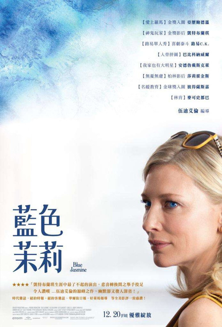 蓝色茉莉 Blue Jasmine 2013 伍迪·艾伦 凯特·布兰切特 奥斯卡影后电影高清完整版下载
