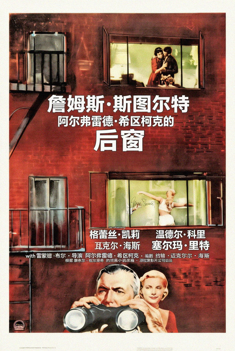 后窗 Rear Window 1954 阿尔弗雷德·希区柯克 詹姆斯·斯图尔特 格蕾丝·凯利电影高清完整版下载