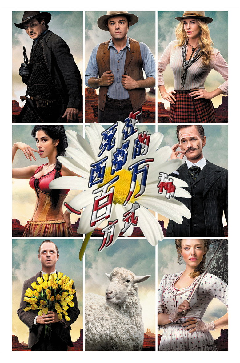 死在西部的一百万种方式 A Million Ways to Die in the West 2014 塞思·麦克法兰 查理兹·塞隆 阿曼达·塞弗里德电影高清完整版下载